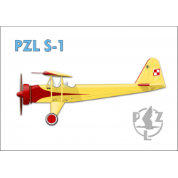 Magnes samolot PZL S-1